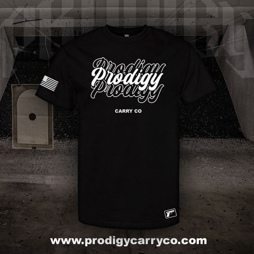 Prodigy Cursive Stay Dangerous T